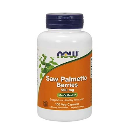 NOWSawpalmetto Saw Palmetto Berries 100 Veg Capsules - Image 1