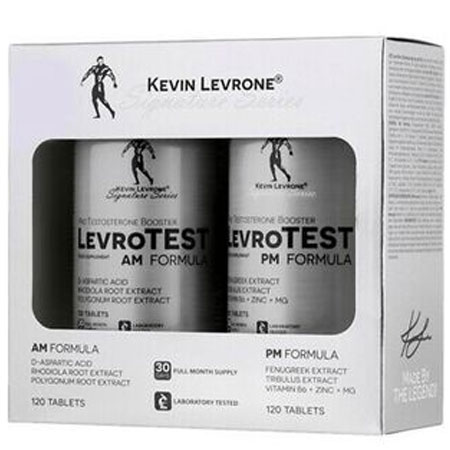 KevinLevroneLevroTest Levro Test AM + PM Formula 2x120 Tablets - Image 1