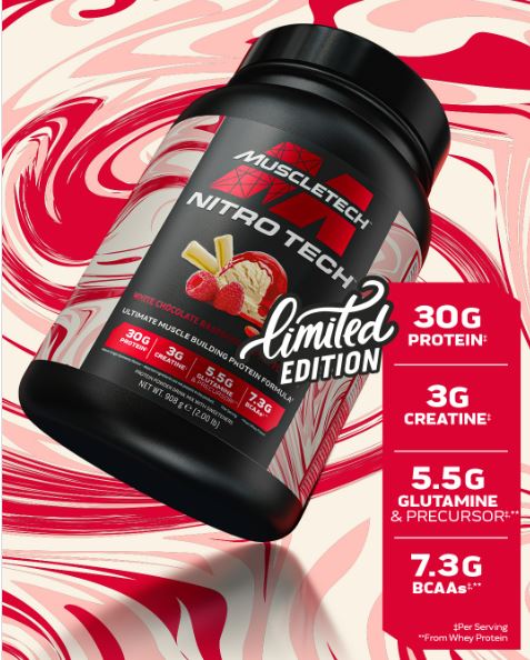 Muscletech Nitro Tech Limited Edition Banner