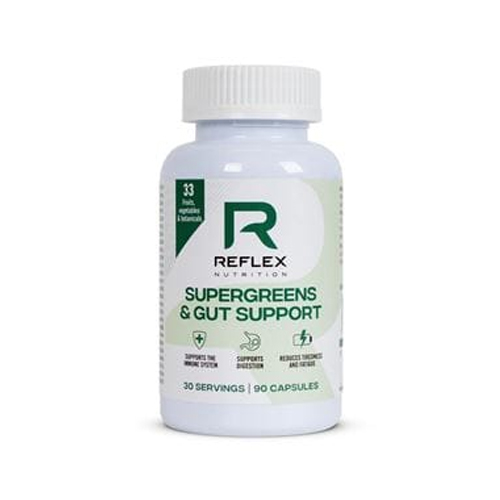 reflexSupergreens&GutSupport Supergreens & Gut Support 90 Capsules - Image 1
